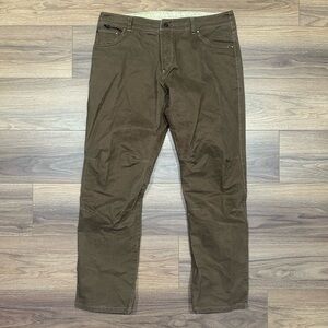Kuhl Rydr Pants in Brown Vintage Patina Dye Size 40 X 34